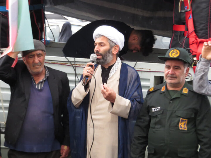 تصاویر/ بیعت روستاهای خوی با رهبر معظم انقلاب