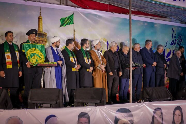 تصاویر / حضور  مردم استان قزوین در ایستگاه شصت ویکم