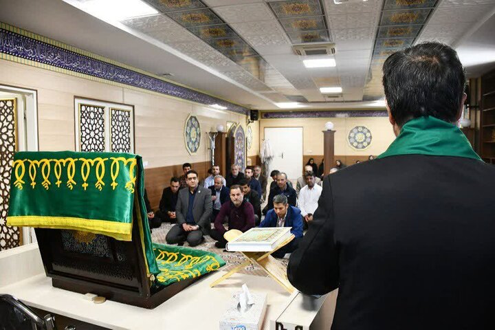 تصاویر / کاروان حامل پرچم متبرک حرم مطهر امام رضا (ع) در قزوین