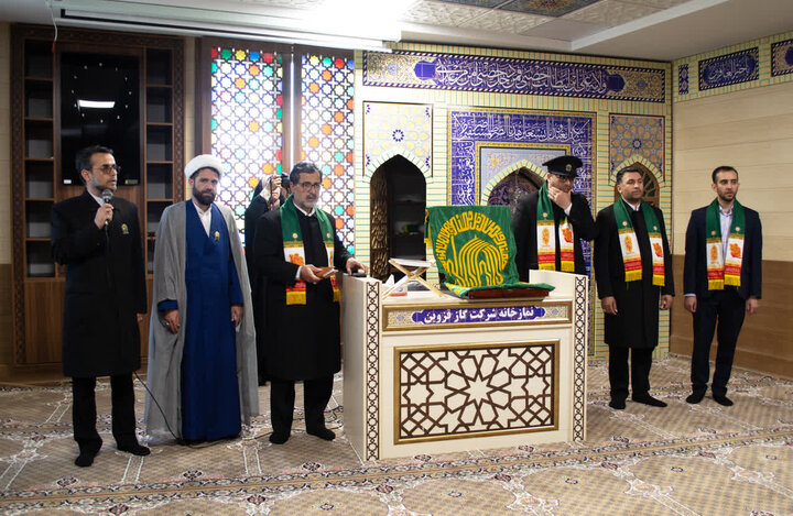تصاویر / کاروان حامل پرچم متبرک حرم مطهر امام رضا (ع) در قزوین