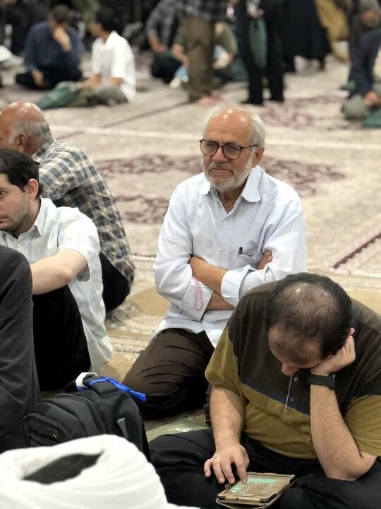 تصاویر/آئین بدرقه اولین کاروان از حجاج منطقه کاشان به سرزمین وحی