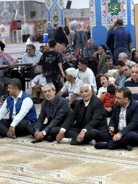 تصاویر/آئین بدرقه اولین کاروان از حجاج منطقه کاشان به سرزمین وحی