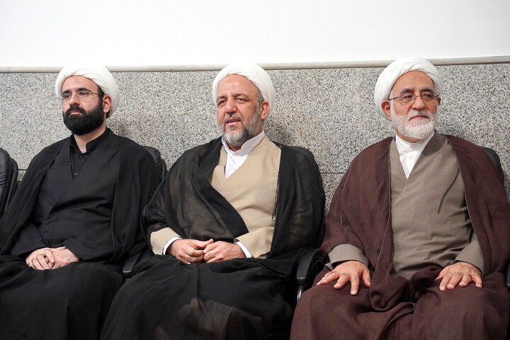 تصاویر/ مراسم اربعین بنده‌ی خدا، شهید علی لاریجانی