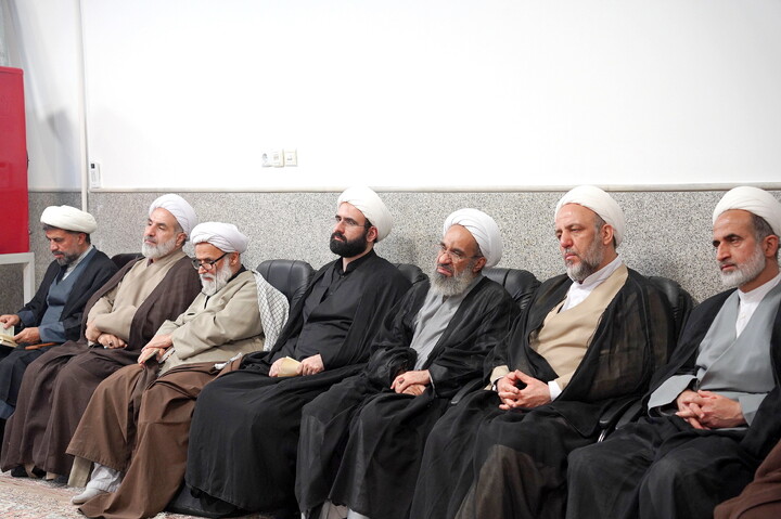تصاویر/ مراسم اربعین بنده‌ی خدا، شهید علی لاریجانی