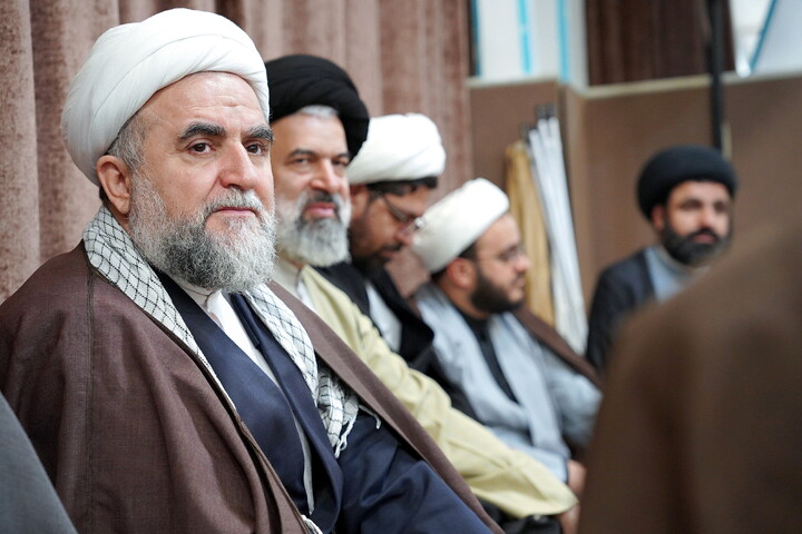 تصاویر/ مراسم اربعین بنده‌ی خدا، شهید علی لاریجانی