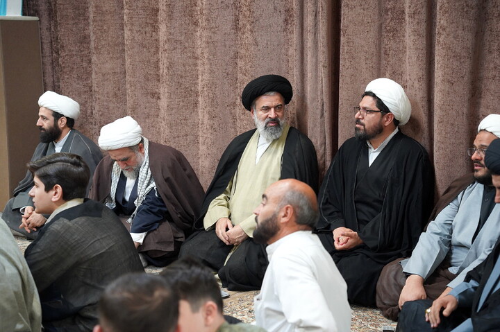 تصاویر/ مراسم اربعین بنده‌ی خدا، شهید علی لاریجانی