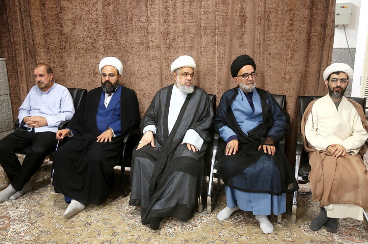 تصاویر/ مراسم اربعین بنده‌ی خدا، شهید علی لاریجانی