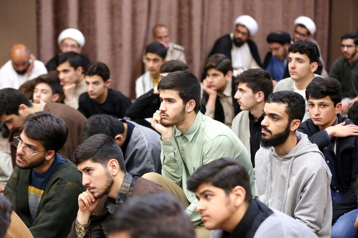 تصاویر/ مراسم اربعین بنده‌ی خدا، شهید علی لاریجانی
