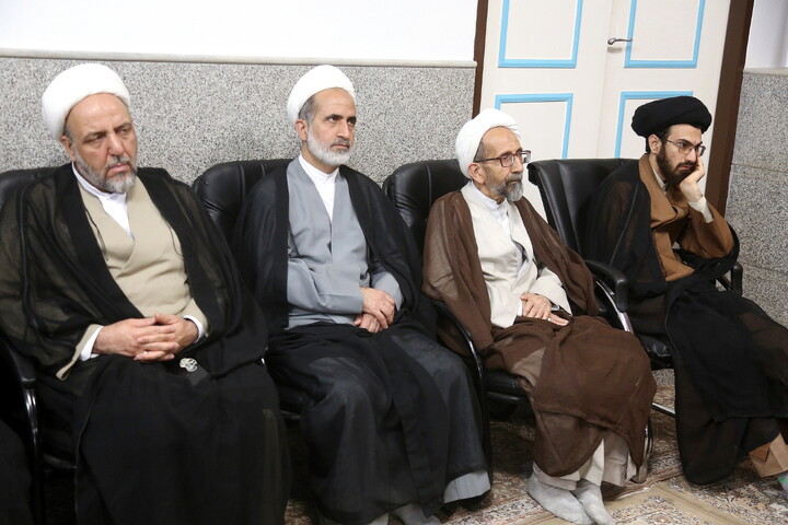 تصاویر/ مراسم اربعین بنده‌ی خدا، شهید علی لاریجانی