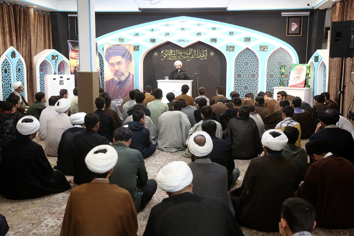تصاویر/ مراسم اربعین بنده‌ی خدا، شهید علی لاریجانی