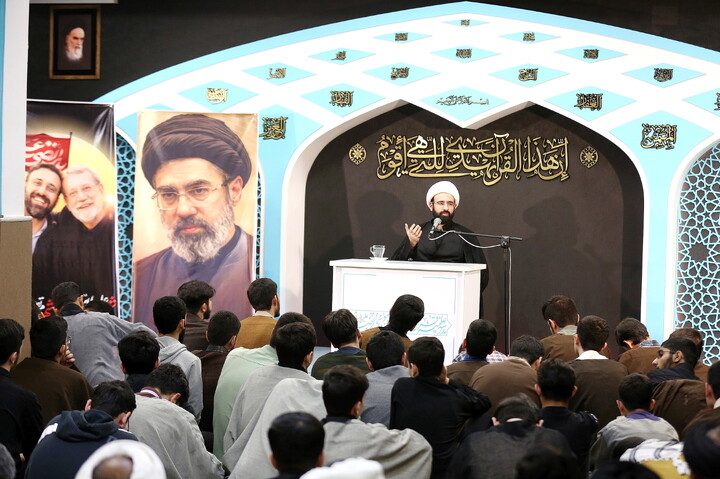 تصاویر/ مراسم اربعین بنده‌ی خدا، شهید علی لاریجانی