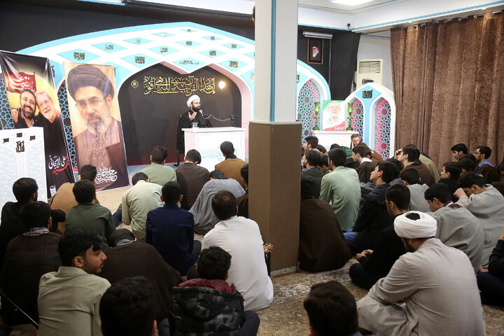 تصاویر/ مراسم اربعین بنده‌ی خدا، شهید علی لاریجانی
