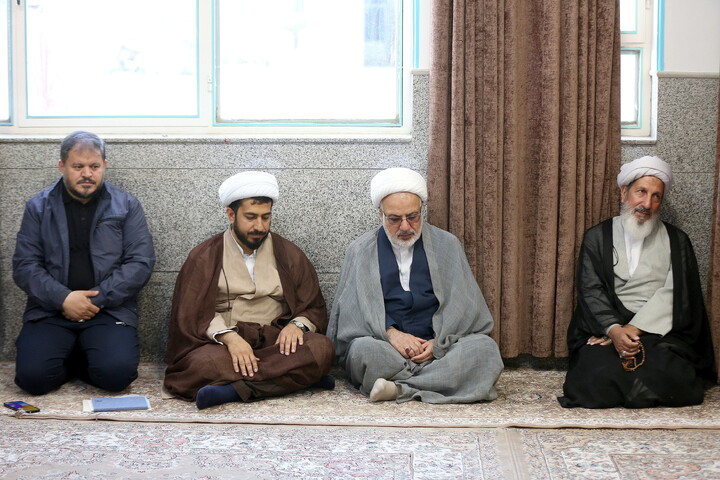 تصاویر/ مراسم اربعین بنده‌ی خدا، شهید علی لاریجانی