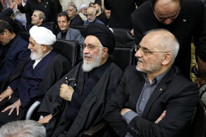 بزرگداشت چهلم شهیدان لاریجانی در حرم مطهر بانوی کرامت