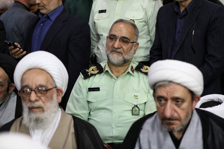 بزرگداشت چهلم شهیدان لاریجانی در حرم مطهر بانوی کرامت