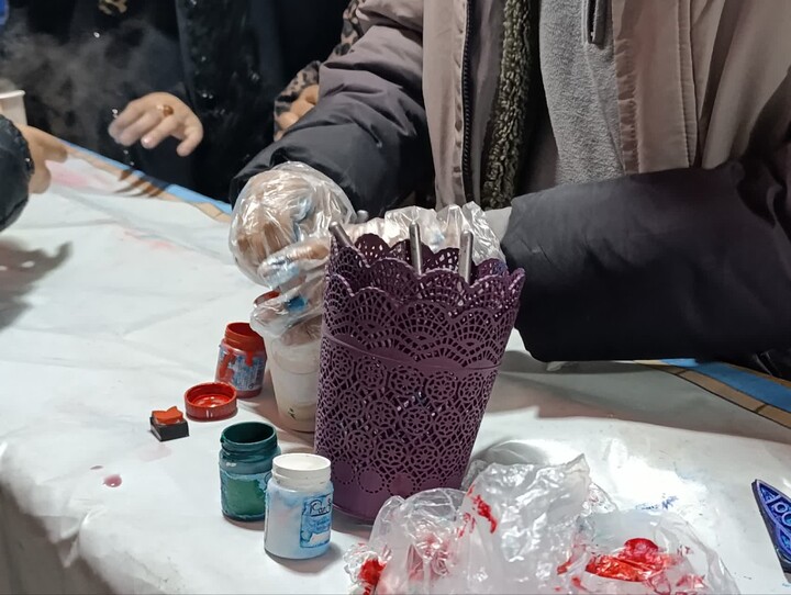 تصاویر/ فعالیت موکب مدرسه علمیه صادقیه تبریز