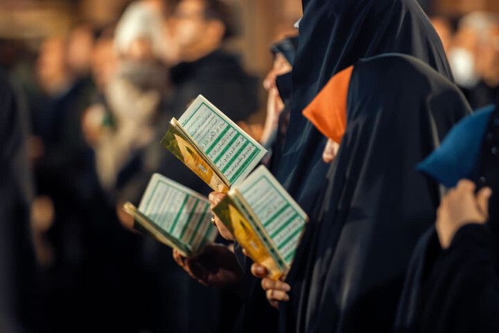 تصاویر/ مراسم بزرگ استغاثه زنجان به امام زمان (عج)