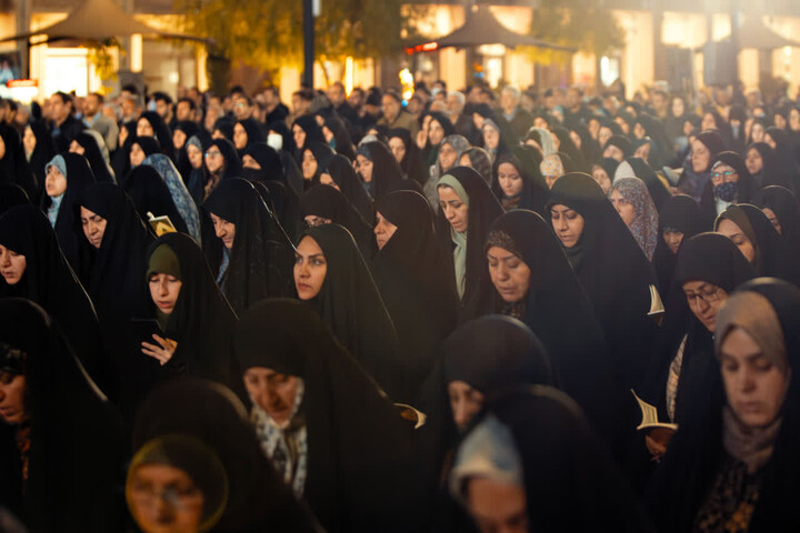 تصاویر/ مراسم بزرگ استغاثه زنجان به امام زمان (عج)