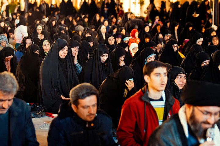 تصاویر/ مراسم بزرگ استغاثه زنجان به امام زمان (عج)