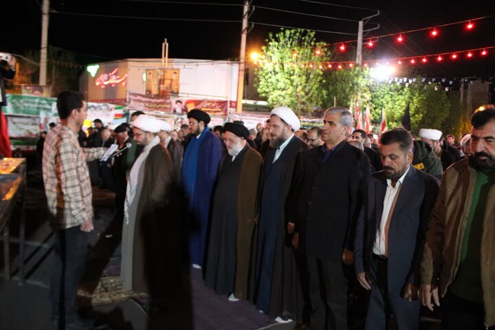تصاویر/ مراسم بزرگ استغاثه خرمدره  به امام زمان (عج)