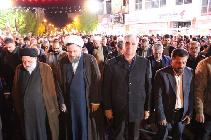 تصاویر/ مراسم بزرگ استغاثه خرمدره  به امام زمان (عج)