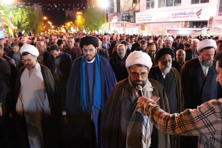 تصاویر/ مراسم بزرگ استغاثه خرمدره  به امام زمان (عج)