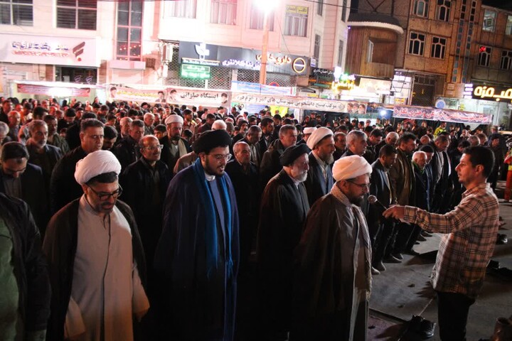 تصاویر/ مراسم بزرگ استغاثه خرمدره  به امام زمان (عج)