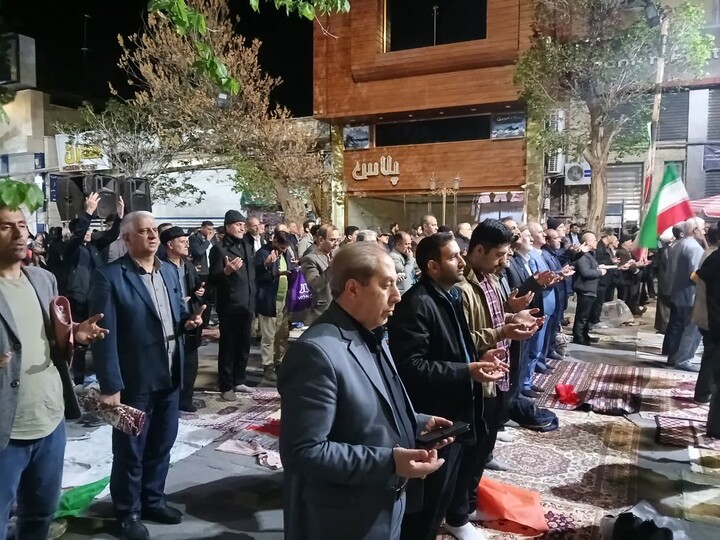 تصاویر/ مراسم بزرگ استغاثه آران و بیدگل به امام زمان (عج)
