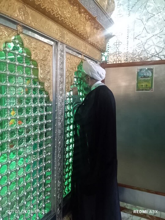 تصاویر/ غبارروبی گلزار شهداد
