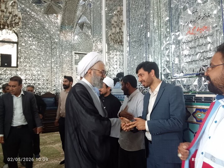 تصاویر/ غبارروبی گلزار شهداد