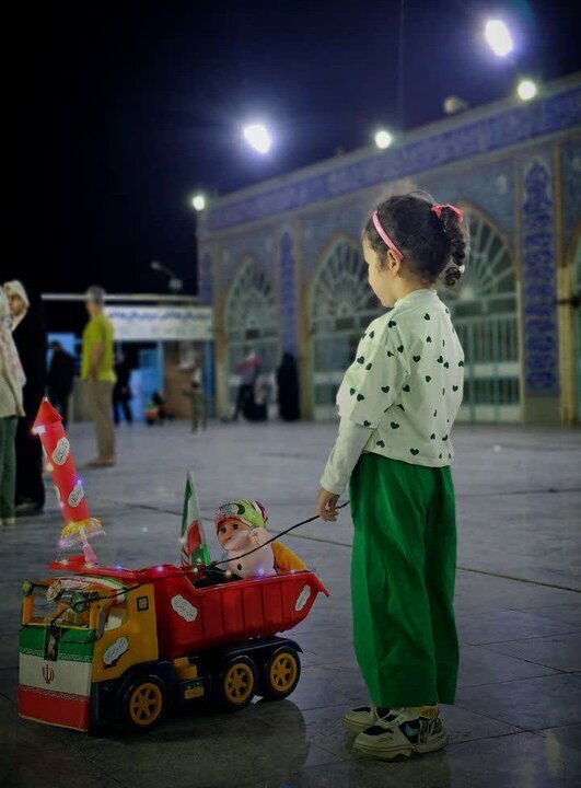 تصاویر/رژه اقتدار کودکان شوشتری