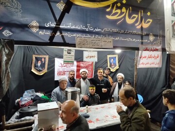 تصاویر/ گفت‌وگوی روحانیون با نوجوانان آستانه اشرفیه