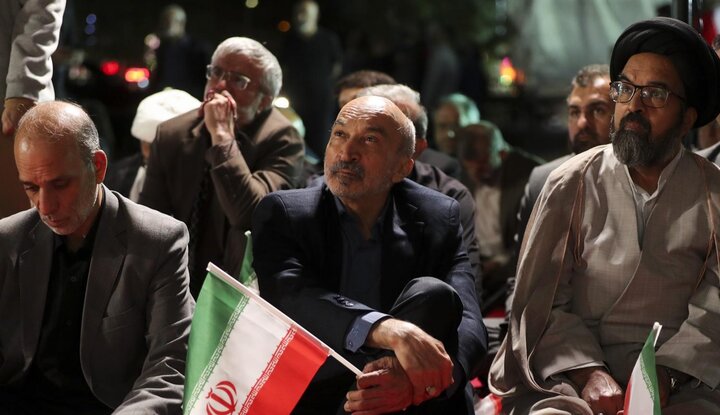 تصاویر/ تجمع اساتید بسیجی دانشگاه تهران