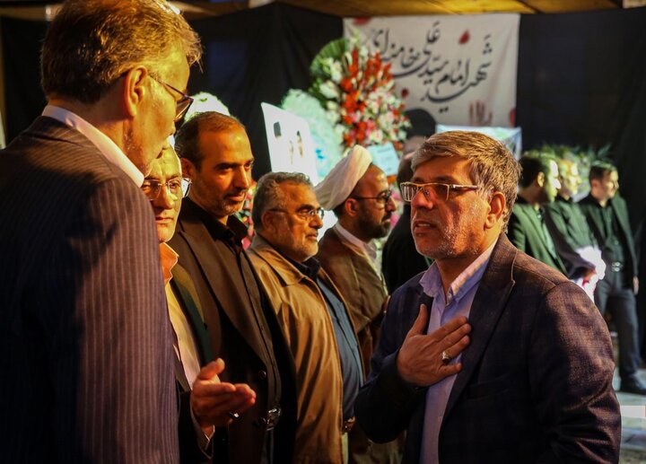 تصاویر/ مراسم اربعین شهادت خانواده شمقدری