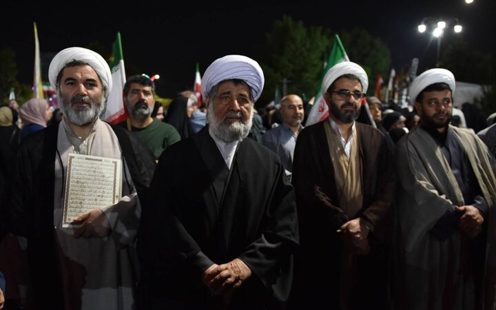 تصاویر/ اجتماع حامیان وطن در منطقه ۴ تهران