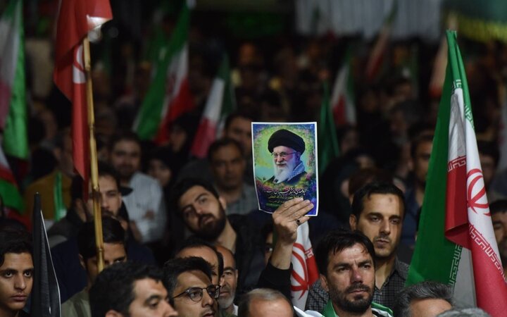 تصاویر/ اجتماع حامیان وطن در منطقه ۴ تهران