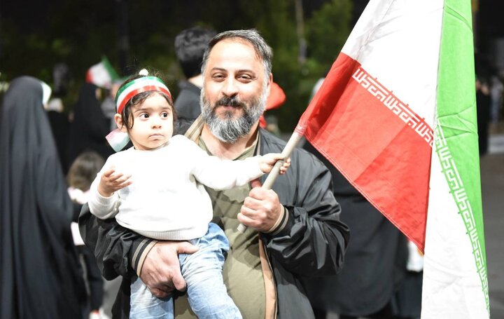 تصاویر/ اجتماع حامیان وطن در منطقه ۴ تهران