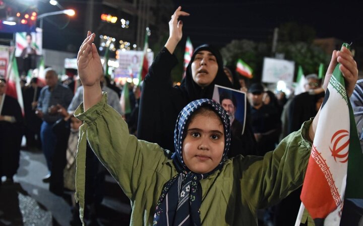 تصاویر/ اجتماع حامیان وطن در منطقه ۴ تهران
