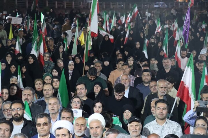 تصاویر/ حال هوای انقلابی مردم اسلامشهر در موج شصت‌وسوم حماسه حضور