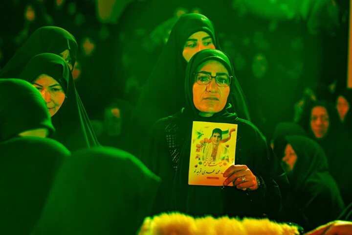 تصاویر / وداع با ۱۴ شهید گردان تخریب استان زنجان
