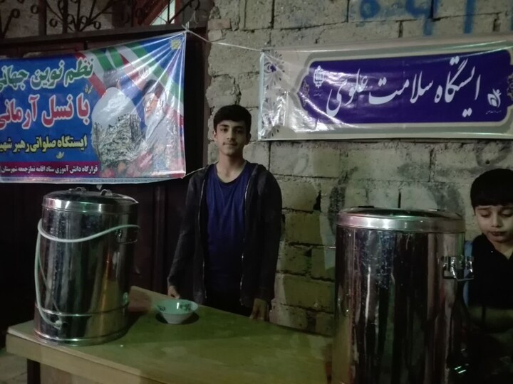 تصلویر | فعالیت طلاب و روحانیون شهرستان لیلان در تجمعات شبانه این شهرستان