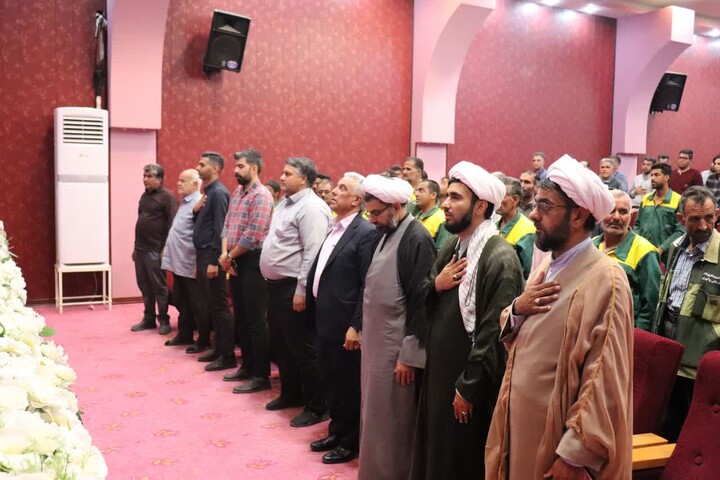 تصاویر/گرامیداشت روز کارگر در شهرستان انار