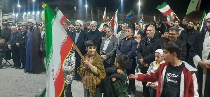 تصاویر/ حضور حماسی مردم شهرستان دندی در اجتماع دوازدهم اردیبهشت