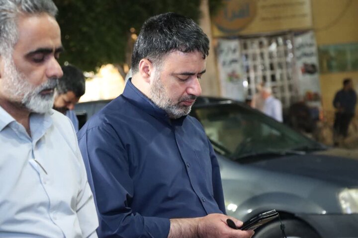 تصاویر/ اقامه نماز استغاثه به امام زمان عجل الله تعالی فرجه الشریف در پارک معلم شهر مجومرد