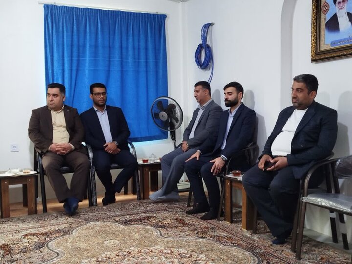 تصاویر/ دیدار  رئیس آموزش و پرورش بهشهر با امام جمعه شهرستان