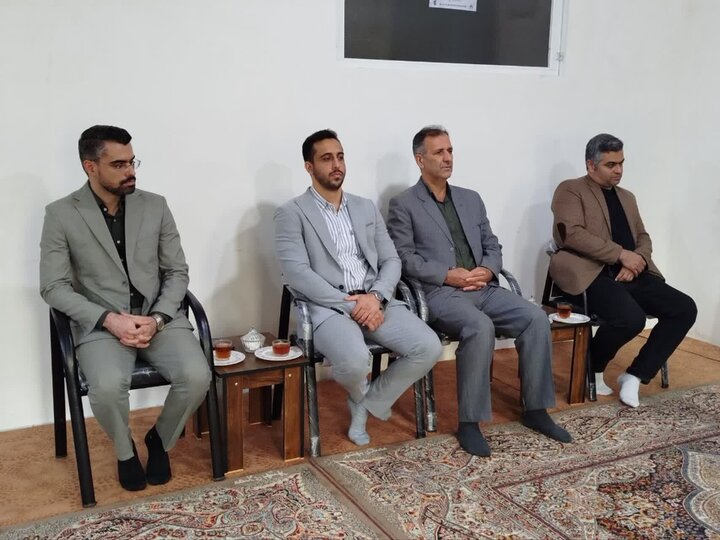 تصاویر/ دیدار  رئیس آموزش و پرورش بهشهر با امام جمعه شهرستان