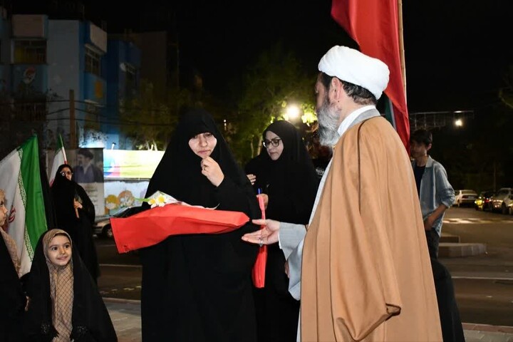 تصاویر / برگزاری موکب رهبر شهید به میزبانی مدرسه علمیه معصومیه تبریز