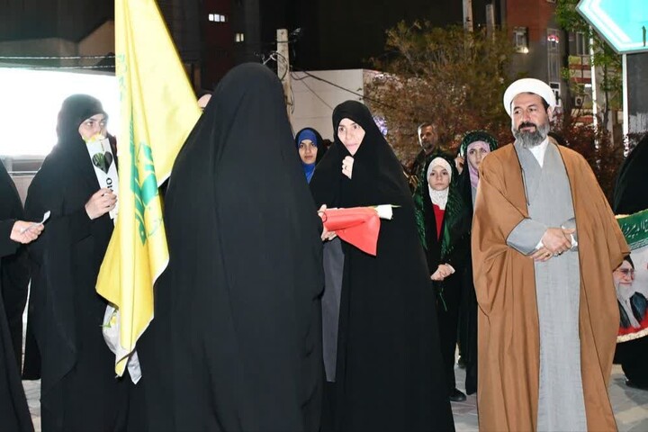 تصاویر / برگزاری موکب رهبر شهید به میزبانی مدرسه علمیه معصومیه تبریز