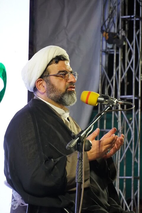 تصاویر/اجتماع پرشور مردم انقلابی شهرستان امیدیه با سخنرانی عضو مجلس خبرگان رهبری