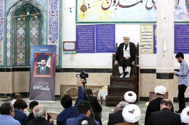 تصاویر/ مراسم یادبود مرحوم حجت الاسلام سیدمحمدرضا میرقادری